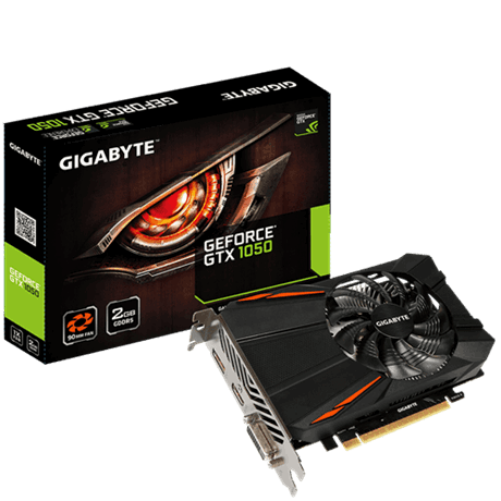 VGA Gigabyte GeForce&#174; GTX 1050 2GB GDDR5 128bit _N1050D5-2GD (rev1.0/rev1.1) _618S